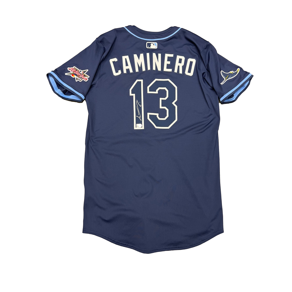 Junior Caminero 2025 Tampa Bay Rays All-Star Game Autographed