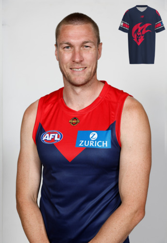Photo of Melbourne Demons Gather Round Gridiron Top - Tom McDonald #25