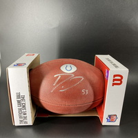 Colts - Darius Leonard Signed Authentic Football With Colts Logo