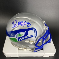 NFL - Seahawks DK Metcalf Signed Alternate Mini Helmet
