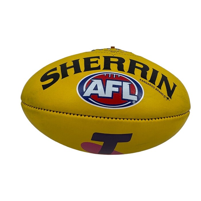 Photo of 2020 West Coast v Collingwood Elimination Final Match-Used Ball