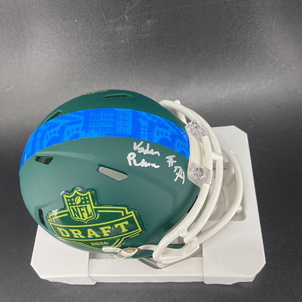NFL - Dolphins Kadyn Proctor Signed NFL Draft Mini Helmet
