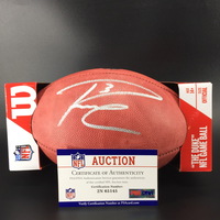 NFL - Giants Russell Wilson Signed Authentic Football W/ 100 Seasons Logo