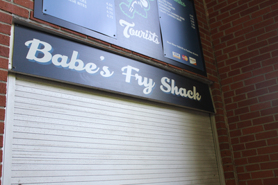 Babe's Fry Shack Sign