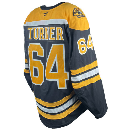 Photo of Game-Used 2025 Prospect Challenge Worn Home Hockey Jersey - Oliver Turner