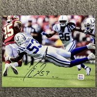 Colts - Darius Shaq Leonard Signed 8x10 Photo