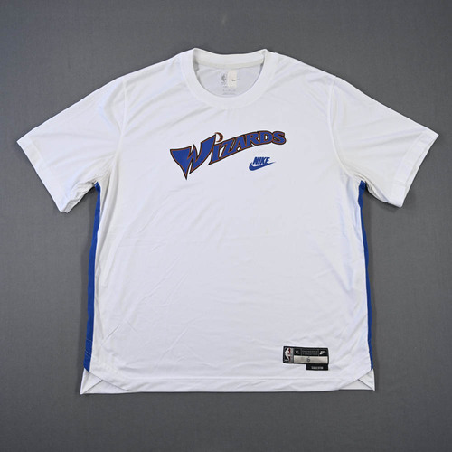 Image of Gill, Anthony - Washington Wizards - Game-Issued City Edition Short-Sleeved Shooting Shirt - 2022-23 NBA Season