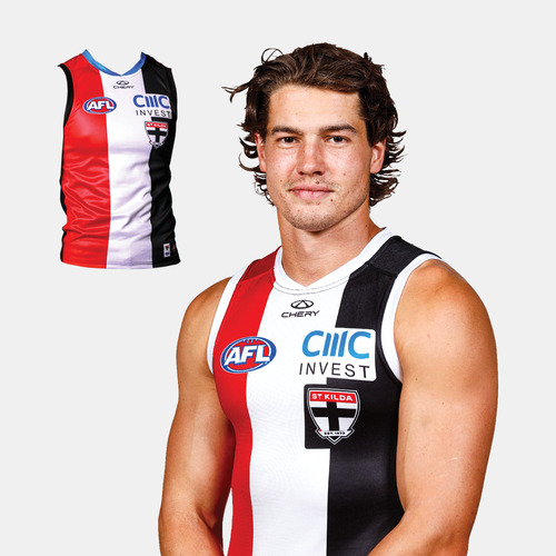Photo of Liam Stocker #14 - 2026 Player Spud's Game Guernsey * Signed