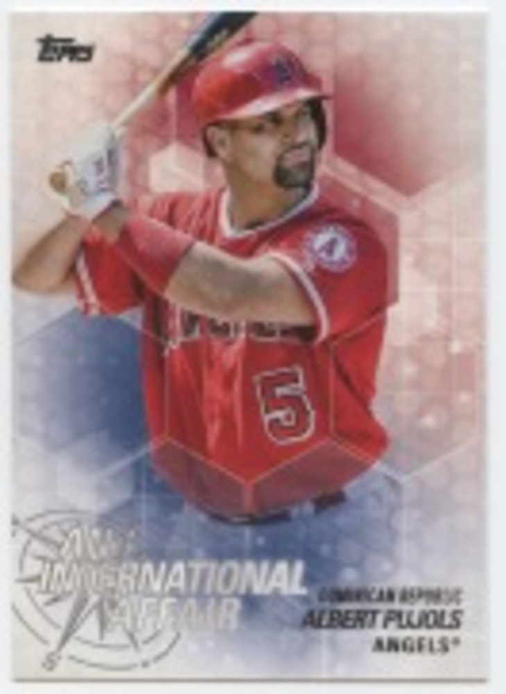 2018 Topps Update An International Affair #IA15 Albert Pujols