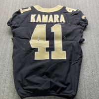 Crucial Catch - Saints Alvin Kamara Game Worn Jersey (10/3/21) Size 40