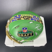 NFL - Patriots Kyle Williams Signed NFL Draft Mini Helmet