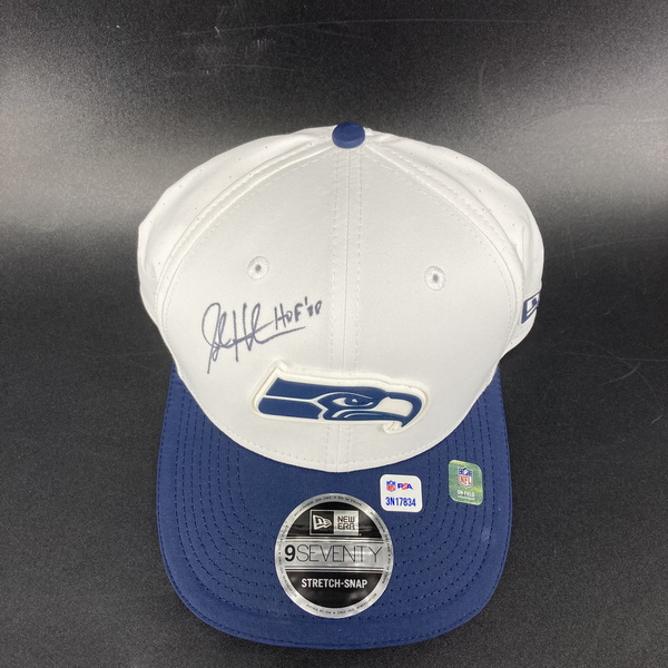 HOF - Seahawks Steve Hutchinson Signed 2025 Training Cap Hat