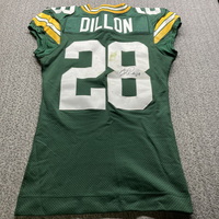 Crucial Catch - Packers AJ Dillon Signed Game Worn Jersey (9/28/23) Size 44