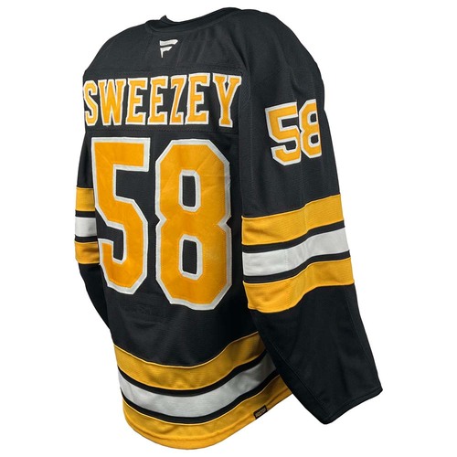 Photo of Game-Used 2025-2026 Preseason Home Hockey Jersey - Billy Sweezey