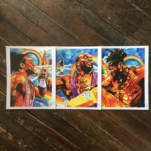 The New Day SIGNED 11 x 14 Rob Schamberger Prints (Set of 3)