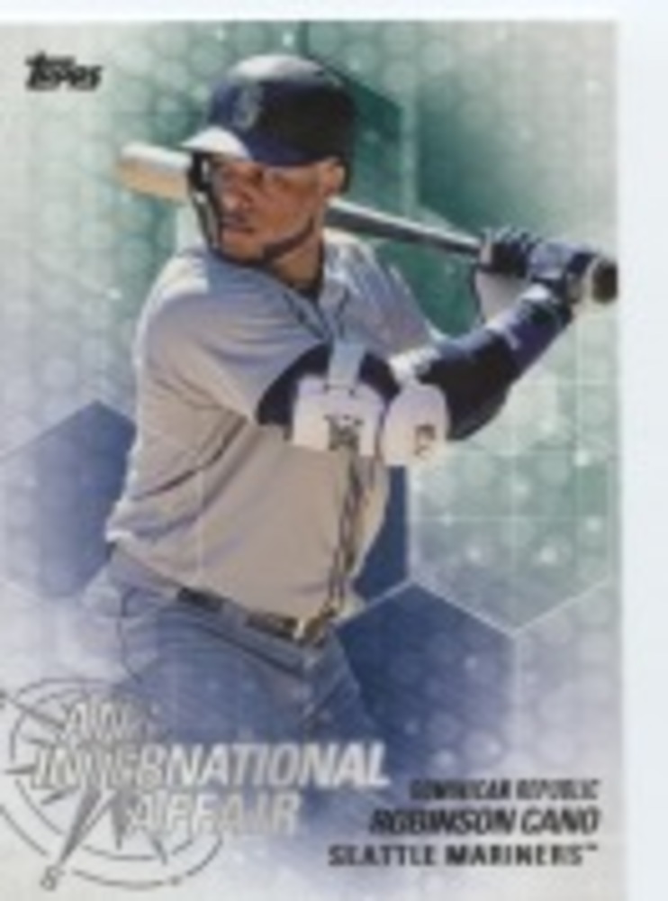 2018 Topps Update An International Affair #IA20 Robinson Cano