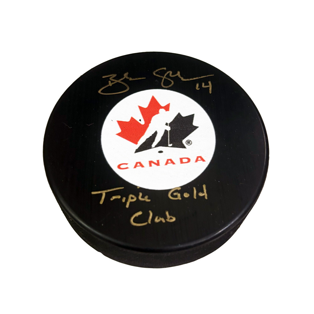 BRENDAN SHANAHAN Signed Team Canada Puck - 