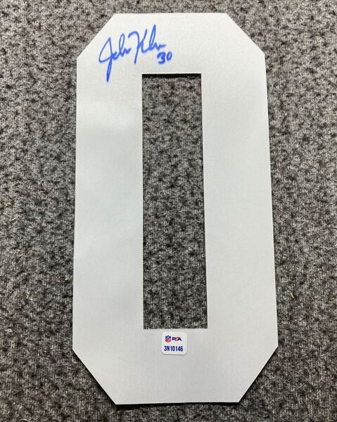 NFL - Packers John Kuhn Signed Jersey Number