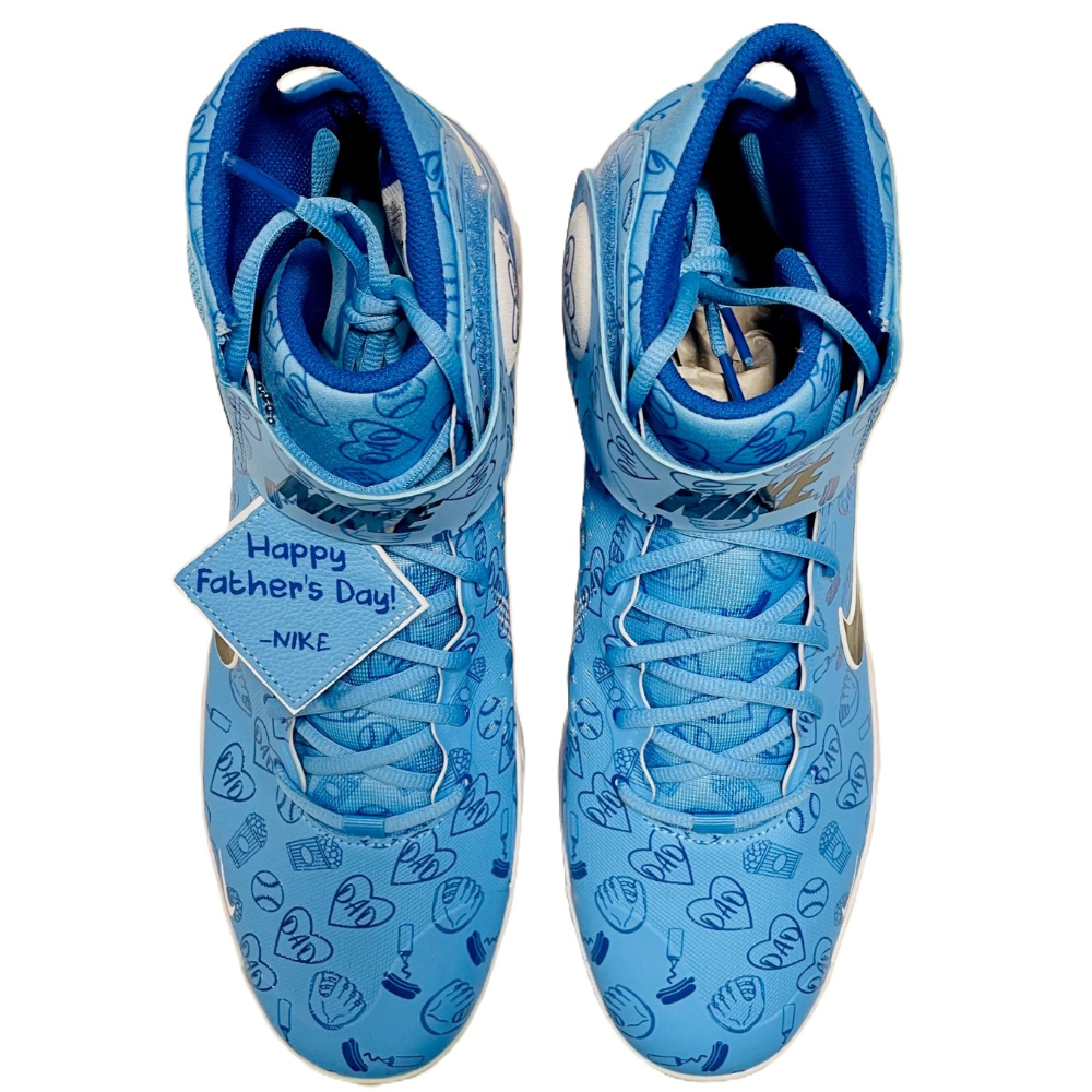 Team Issued Father's Day Nike Cleats: Mike Zunino - 2022 | Tampa