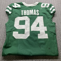 STS - Jets Solomon Thomas Game Worn Jersey (11/17/2024) Size 44