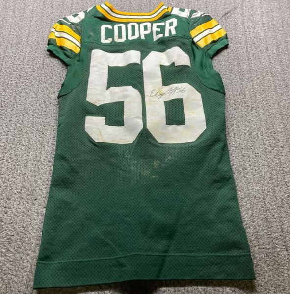 STS - Packers Edgerrin Cooper Signed Game Worn Jersey (12/23/2024) Size ...