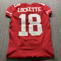 NFL - 49ers Ricardo Lockette Team Issued SB XLVII Game Cut Jersey Size 40