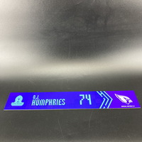 NFL - Cardinals DJ Humphries Special Edition 2022 Pro Bowl Locker Namepl...