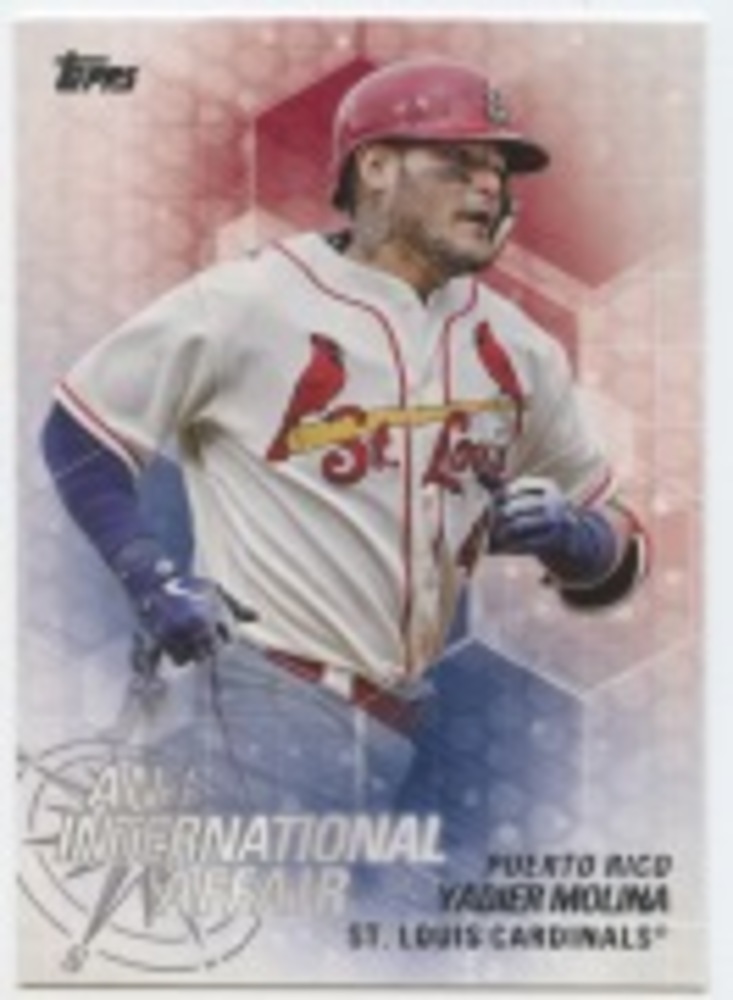 2018 Topps Update An International Affair #IA36 Yadier Molina