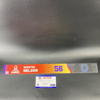 NFL - Colts Quentin Nelson 2023 Pro Bowl Games Nameplate Special Edition...