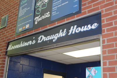 Moonshiners Draught House Sign