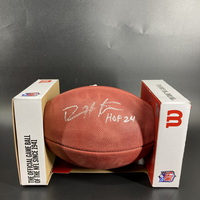 HOF - Bears Devin Hester Signed Authentic Football with HOF 24 Inscription