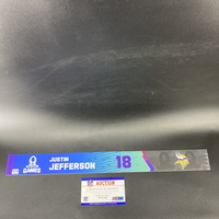 NFL - Vikings Justin Jefferson 2023 Pro Bowl Games Nameplate Special Edi...
