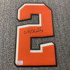 NFL - Browns Nick Chubb Signed Jersey Number