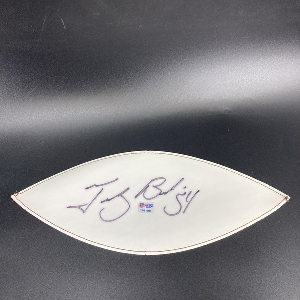 NFL - Patriots Tedy Bruschi Signed Authentic Panel