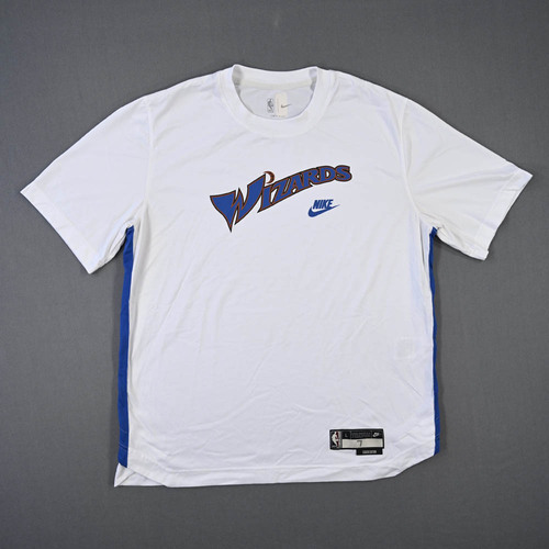 Image of Goodwin, Jordan - Washington Wizards - Game-Issued City Edition Short-Sleeved Shooting Shirt - 2022-23 NBA Season