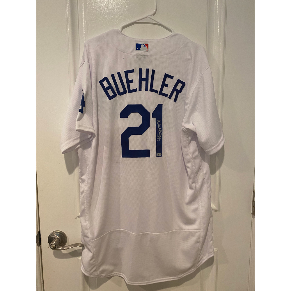 walker buehler signed jersey