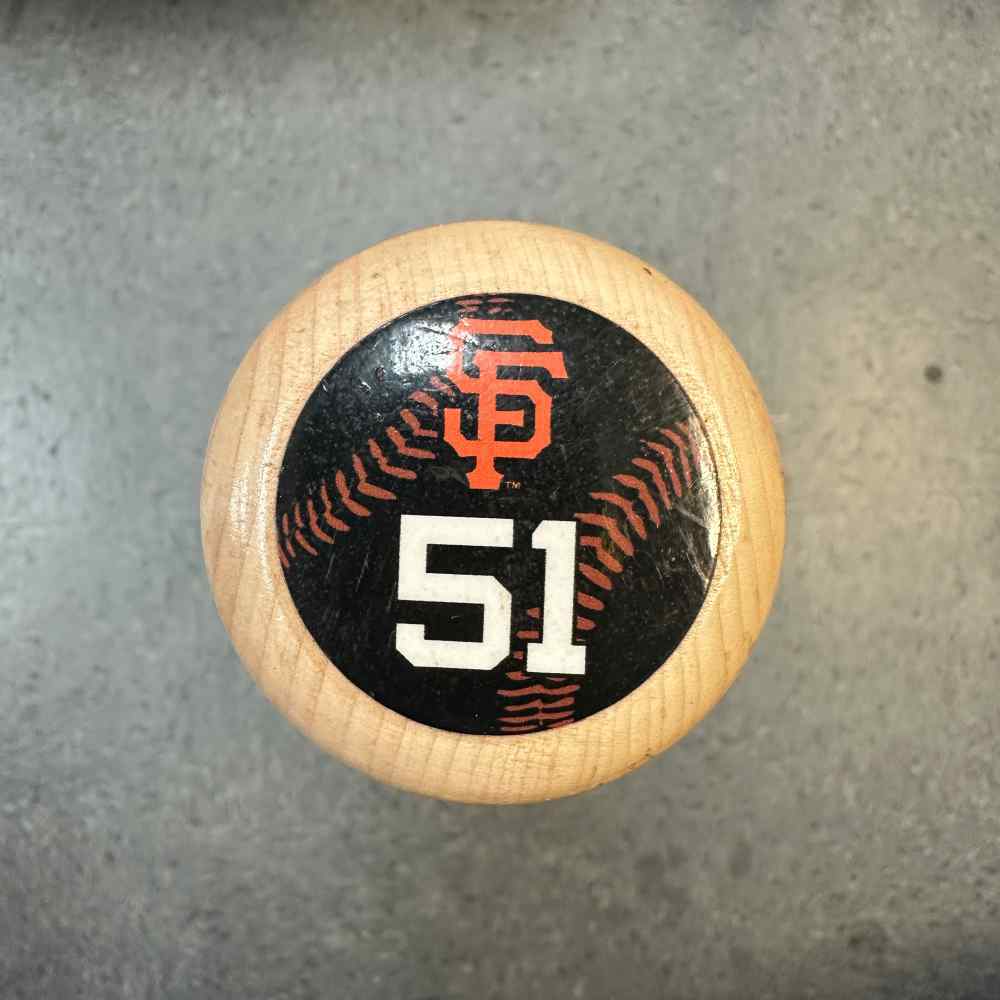 2025 Game Used Broken Bat - #51 Jung Hoo Lee - 4/5/25 vs SEA
