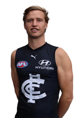 Photo of 2025 Round 19 Carlton Respects Guernsey - Flynn Young