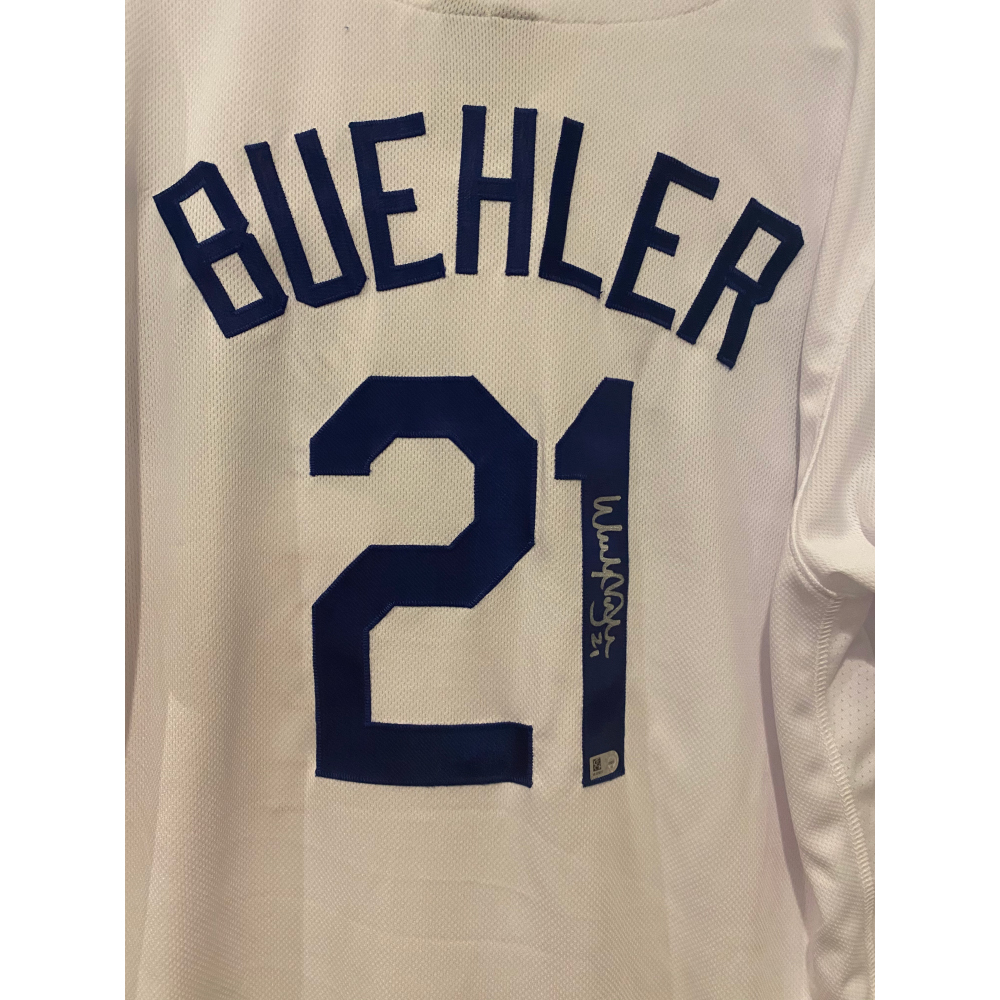 walker buehler signed jersey