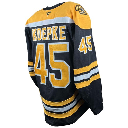 Photo of Game-Used 2024-2025 Season Home Hockey Jersey - Set 3 - Cole Koepke