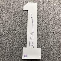 NFL - Browns Denzel Ward Signed Jersey Number