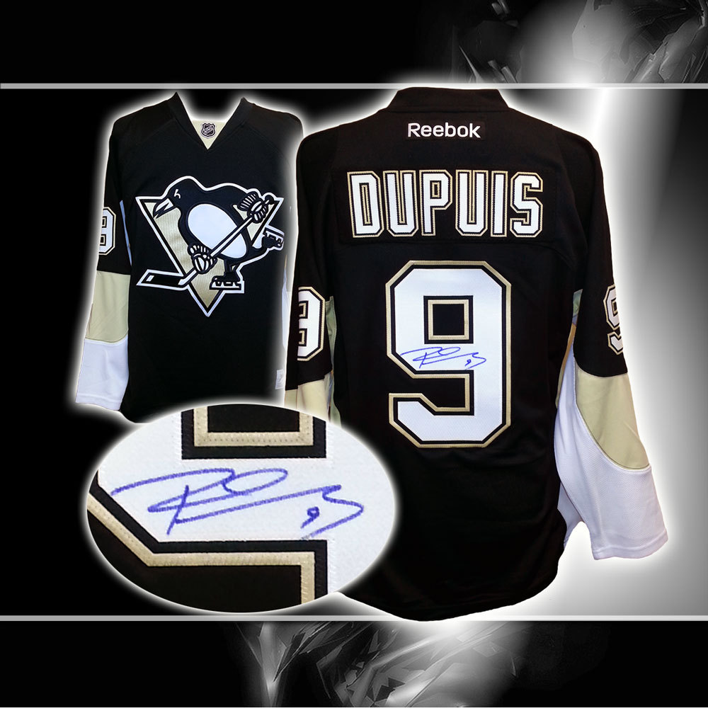 Pascal Dupuis Pittsburgh Penguins Autographed Jersey NHL Auctions