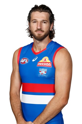 Photo of 2025 Forever in Footscray Signed Guernsey -  Match Worn* by Marcus Bontempelli