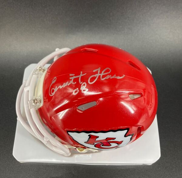 HOF - Chiefs Emmitt Thomas Signed Mini Helmet