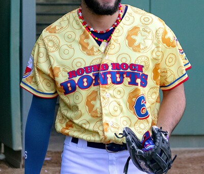 Aidan Anderson #57 Round Rock Donuts Jersey