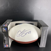 Bills - Charles Clay Signed Panel Ball With Bills Logo