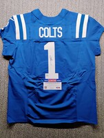 NFL - Colts Laiatu Latu  Signed Authentic Number 1 Draft Jersey