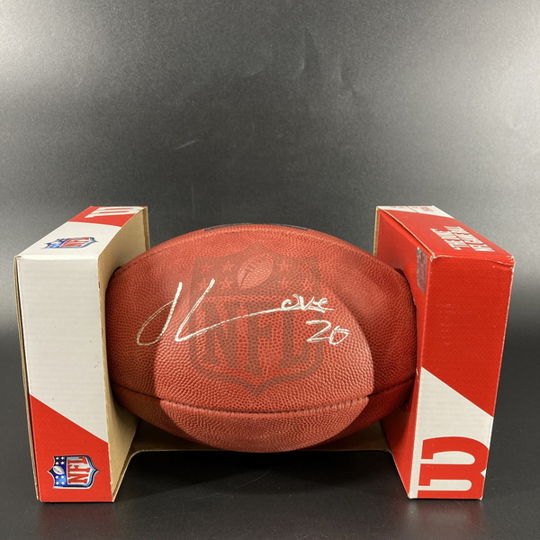 NFL - Seahawks Julian Love Siged Authentic Football with Pro Bowl Logo