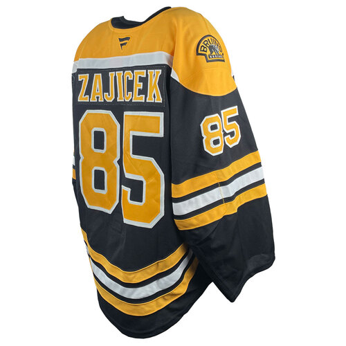 Photo of Game-Used 2025 Prospect Challenge Worn Home Hockey Jersey - Simon Zajicek
