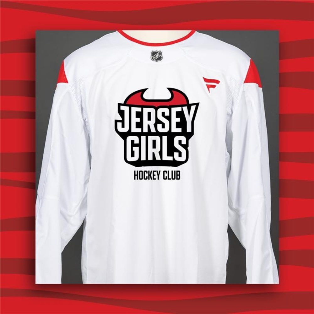 Brenden Dillon #5 Autographed 2025-26 Jersey Girls Hockey Club Specialty Jersey - New Jersey Devils